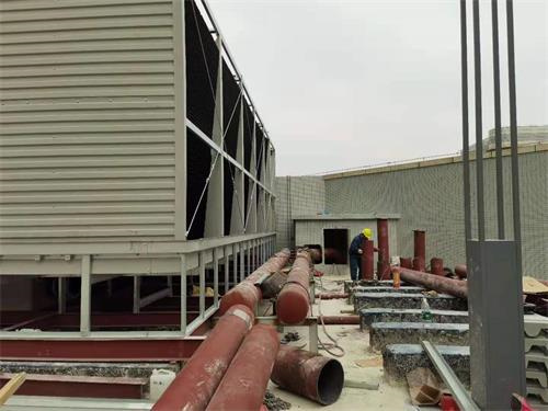 新舊冷卻塔填料維修更替的施工步驟有哪些(圓形冷卻塔填料)