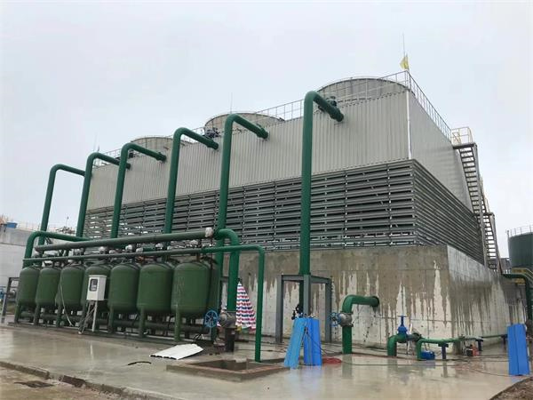 圓形冷卻塔是如何做到不耗電也能降溫的,圓形冷卻塔圖片