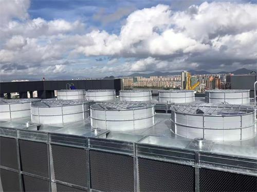 冷卻塔廠家講解雙曲線冷卻塔填料的清洗問題,菱科冷卻塔廠家