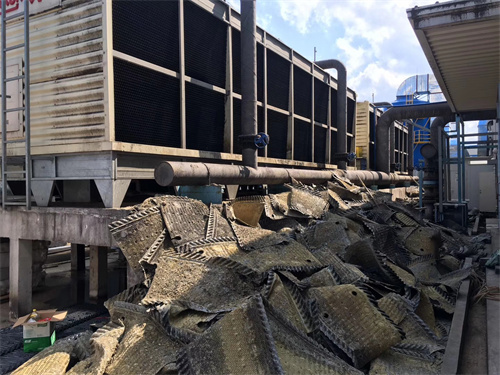 圓形冷卻塔著火的原因以及預(yù)防方法,冷卻塔填料圓形