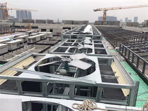 解決開式冷卻塔漂流水的方案(開式橫流冷卻塔)