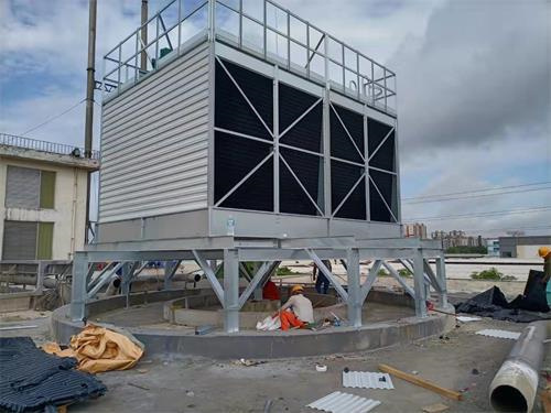 逆流冷卻塔設(shè)備如何使用？,逆流式冷卻塔圖片