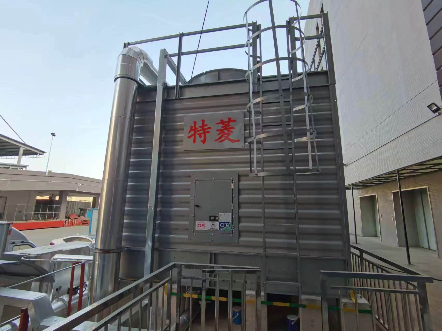 東莞圓形冷卻塔填料的2種清洗方法,東莞菱電冷卻塔